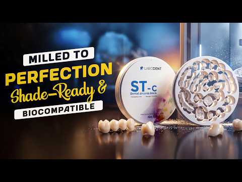 Shade-Ready Zirconia Restorations? Labodent ST-C Pre-Shaded CAD/CAM Discs | Dentalkart