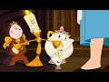 BEAUTY AND THE BEAST THE ENCHANTED CHRISTMAS Clip Story Time 1997 Disney
