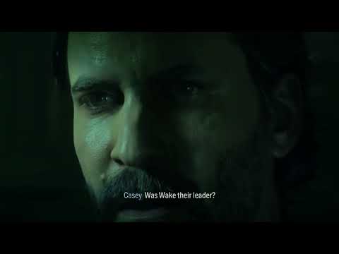 Alan Wake 2 - Invitation 2 Casey: Alan Wake Meets Alex Casey Cutscene: Take Revolver & Flashlight