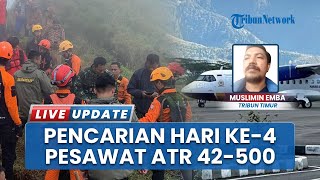 UPDATE Hari ke-4 Pencarian Korban Pesawat ATR 42-500, 500 Petugas SAR Susuri Gunung Bulusaraung