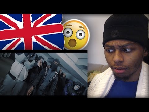 AMERICAN REACTS to (Zone 2/YPB) UnrulyBad X Karma X Trizzac X Bgody X Lr X Kwengface - No Censor