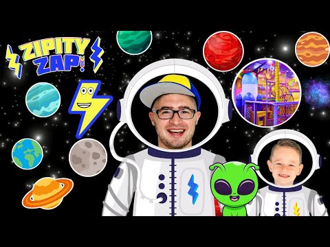 Planets For Kids | Indoor Playground Learning Adventure | Space Videos