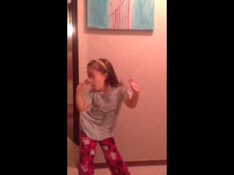 Lola's poker face dance...