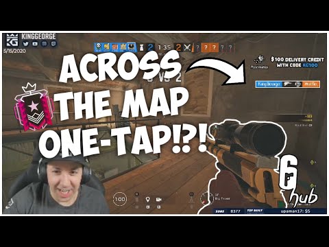 KingGeorge *INSANE* Across The Map ONE-TAP!?! | Rainbow Six: Siege Twitch Clips