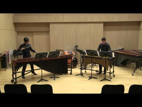 HKBU Percussion Ensemble Mini Concert 2015: Vertical River - Blake Tyson
