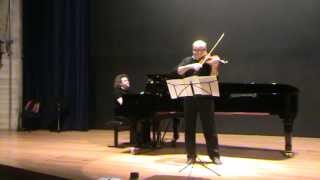 J.Brahms  -  Scherzo c-minor  -  Adam Kostecki (vl)  &  Gintaras Janusevicius (pn)