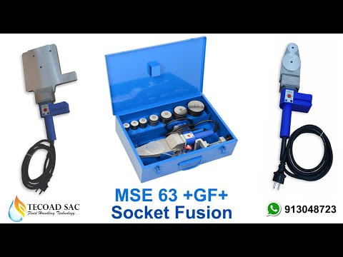 Máquina de Socket Fusión MSE 63