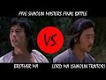 Alexander Fu Sheng Vs Lord Ma Five Shaolin Masters 1974