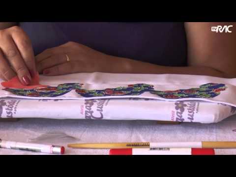 Aprenda a personalizar guardanapo com Isamara Custódio