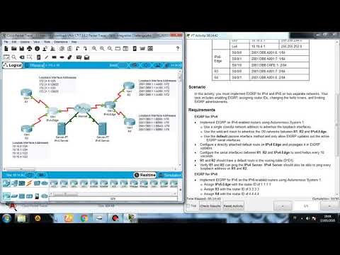 7.3.1.2 Packet Tracer- Skills Integration Challenge