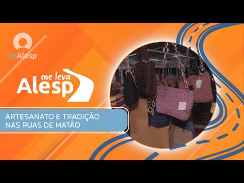 Artesanato e tradição nas ruas de Matão