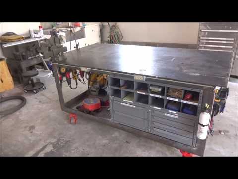 Stainless Steel Table and Tool Storage