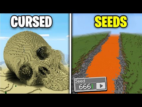 Minecraft Most Cursed Seed | Testing Scary Minecraft Seeds 💀