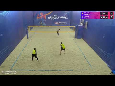 21:00 M. Bedukha / M. Kyselov - V. Kelbas / V. Kushch 28.01.2023 | Winners Beach Volleyball