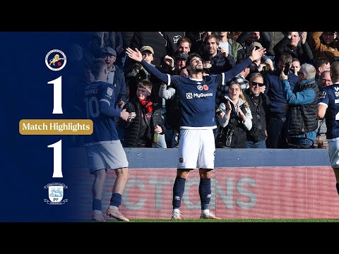 Miha pounces on mistake | Millwall 1-1 Preston North End | Highlights