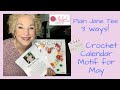 Plain Jane Tee 3 WAYS!  Creating May Crochet Calendar Motif | On The Hook Crochet