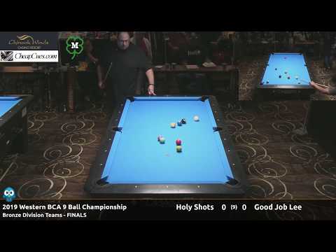 Holy Shots vs Good Job Lee - Bronze Teams Finals - 2019 Western BCA 9-Ball Championship