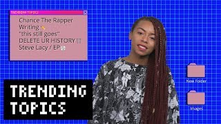 Ravyn Lenae on Chance The Rapper, Writing, and Steve Lacy&#39;s Voice Memos | Trending Topics