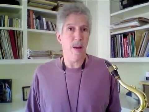 Bob Mintzer unacompanied blues solo improvisation