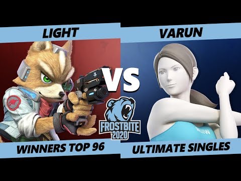 Frostbite 2020 SSBU Winners Top 96 - Rogue | Light (Fox) Vs. DLX | varun (Wii Fit Trainer) Singles
