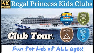 Camp Discovery Kids Club Tour on Regal Princess Cruise Ship