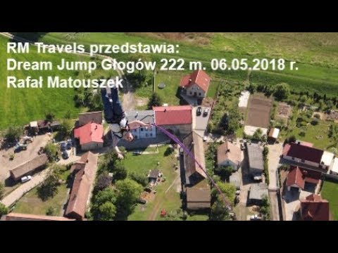 Dream Jump Głogów - skok z komina 222 m.! 06.05.2018 r.