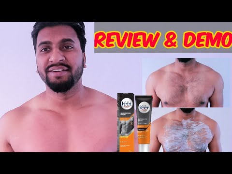 Veet Hair Removal Cream for Men - Review And Demo |...