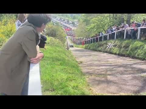 Brooklands Auto Italia Test Hill 2022 White Fiat Panda Pick up run 2