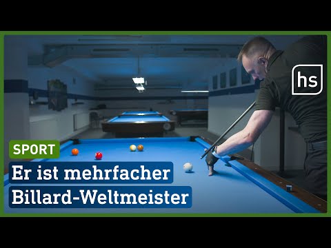 Thorsten Hohmann aus Fulda ist mehrfacher Billard-Weltmeister | hessenschau