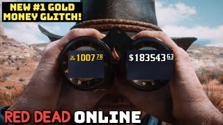 *NEW #1 GLITCH* UNLIMITED MONEY GOLD XP GLITCH! RDR2 ONLINE  RED DEAD ONLINE - RED DEAD REDEMPTION 2