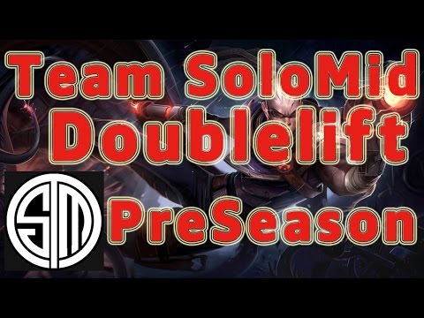 TSM Doublelift Lucian ADC vs Ezreal Patch 5.23