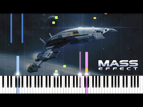 Uncharted Worlds - Mass Effect Piano Cover (Four Hands) | Sheet Music [4K]