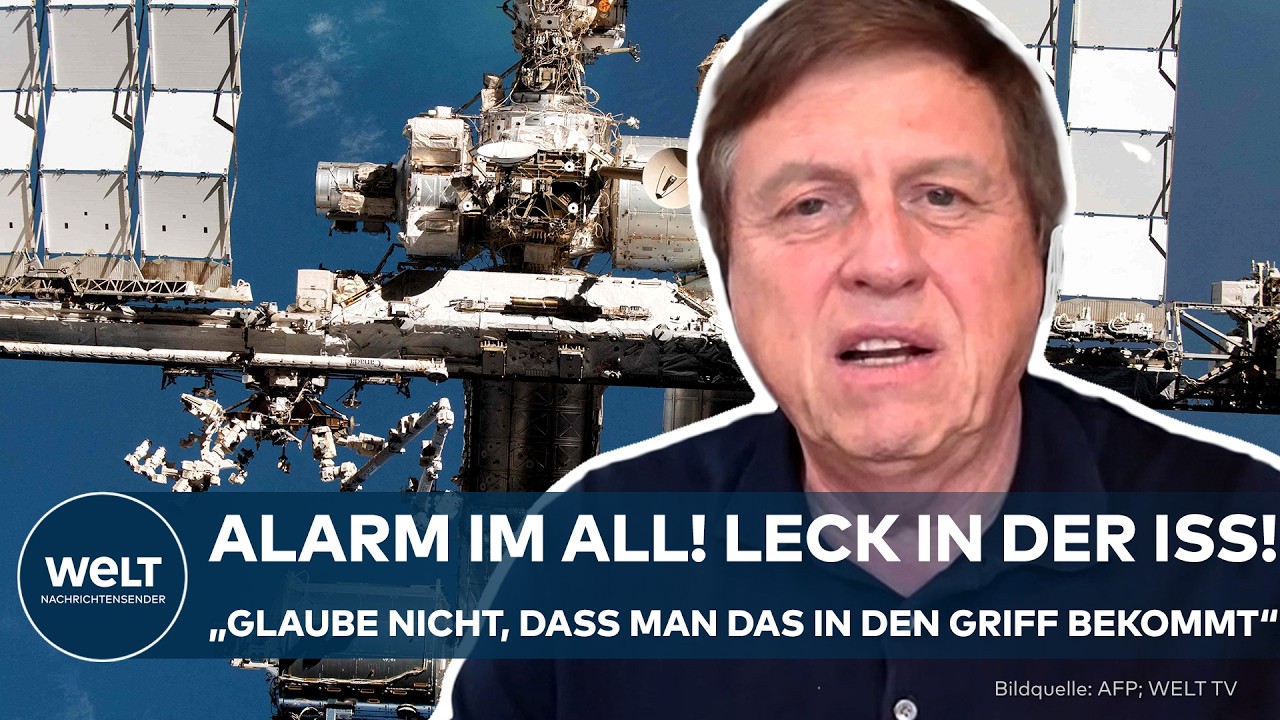 ALARM AUF DER ISS: Schockmoment für die Astronauten! Luftleck in der Internationalen Raumstation