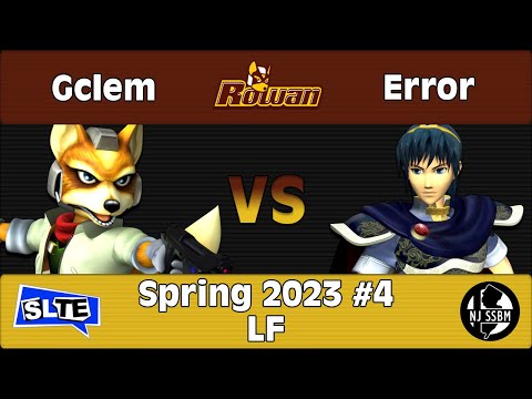 Rowan Spring 2023 #4: Gclem (Fox) Vs. Error (Marth) - LF