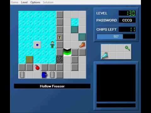 Let's Play Chip's Challenge (Not_CCLP4) Episode 24 - Dancing in the Freezer