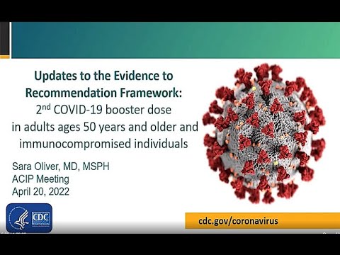 April 20, 2022 ACIP Meeting - COVID-19 vaccine booster doses