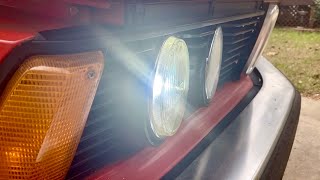 Hella H4 LED Headlight Conversion 1982 BMW E21 320i
