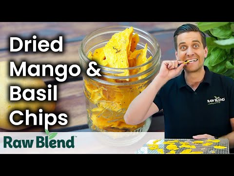 How to make Dried Mango with Basil in a Sedona Food Dehydrator | Recipe Video