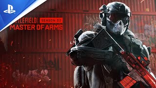 Battlefield 2042 - Trailer du passe de combat de la Saison 2 : Maîtres d'armes - VOSTFR | PS4, PS5
