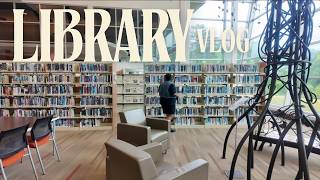 Chatty Library Vlog & Book Haul|How to use your local library for reading 📚 #reading #library #tbr