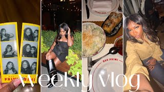vlog | girls night out, pilates princess, new hair who's this , vintage bags | the rare breeed