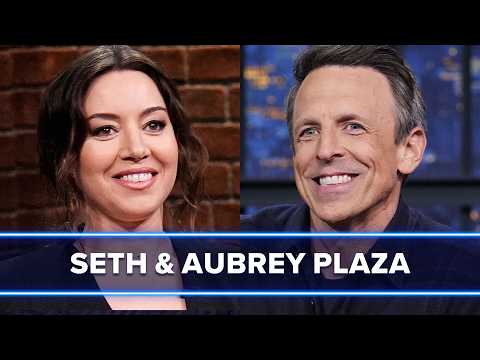 Aubrey Plaza Loves Scaring Kids on Halloween, Got Lost While "Tripping Balls" with Meghann Fahy