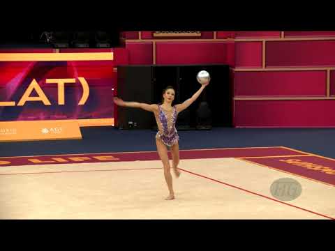 POLSTJANAJA Jelizaveta (LAT) - 2019 Rhythmic Worlds, Baku (AZE) - Qualifications Ball