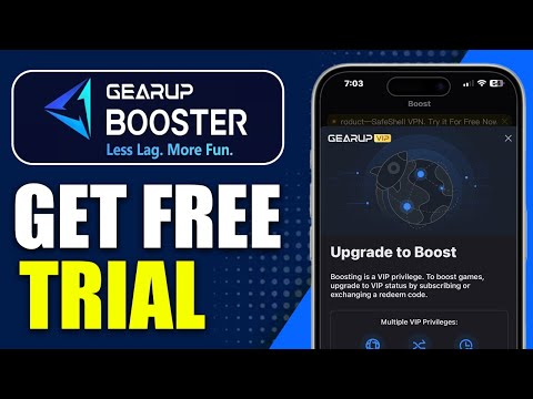 How To Get A Free Trial In GearUp Booster | Get GearUp For FREE