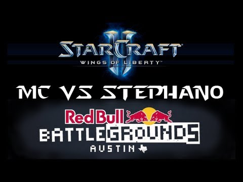 ★ StarCraft II - MC vs Stephano - Game 1 - Entombed Valley - Semi Final - Red Bull Battlegrounds