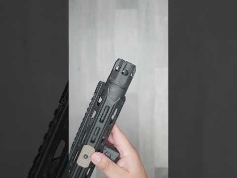 Strike Industries FANG Billet Aluminum Trigger Guard with Magazine Reload Assist, FDE, drop in