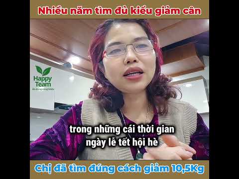 Câu chuyện giảm 10,5kg của chị Đinh Hương