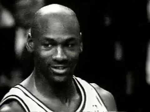 McDonalds NBA Michael Jordan McLean Deluxe Burger Commercial 1991 (VHS Footage)
