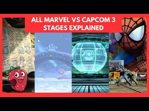The stages of Marvel Vs Capcom 3 (Feat The SeventhForce)