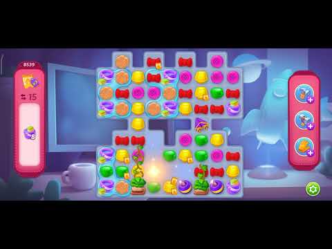 Homescapes level 8539 Super Hard level